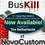 [BusKill] Our Dead Man Switch Magnetic USB Breakaway cables are Now Available in-person in The Netherlands at NovaCustom